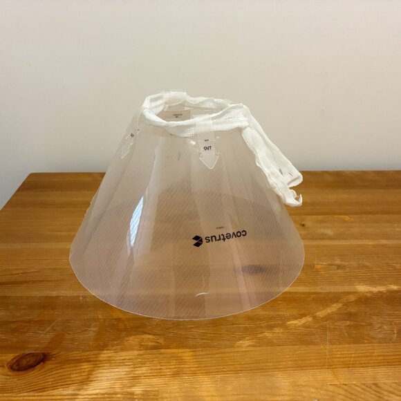 Covetrus Other - Covetrus Elizabethan collar clear, 20cm Pet Cat Dog recovery cone collar